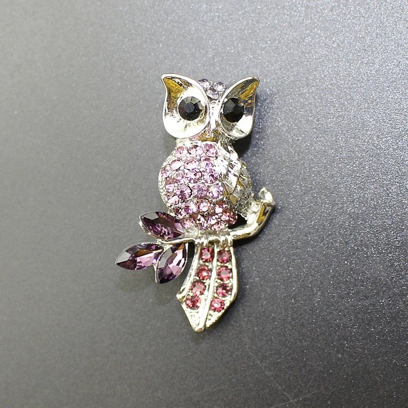 Новое поступление корейские Броши в виде совы милых животных для свадьбы