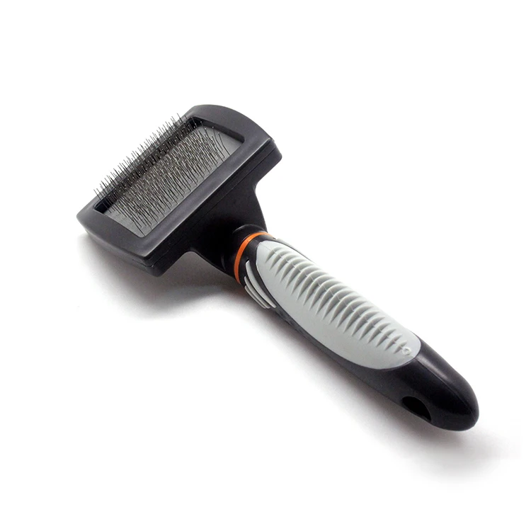 Профессиональный расческа для собак и кошек-мягкая щетка из нержавеющей стали с