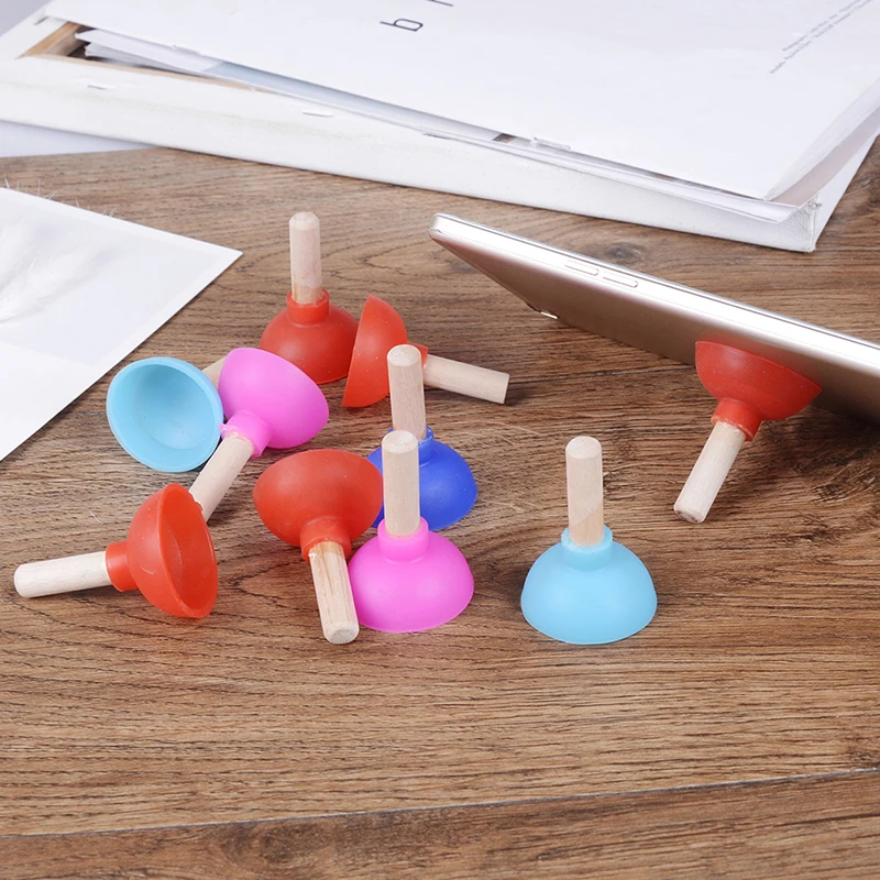 2 шт. забавные мини насосные машины туалет с зарядным устройством для телефона