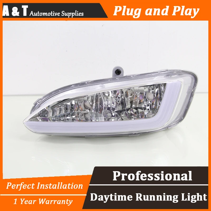 A&ampT car styling For Hyundai IX45 2013-2015 LED DRL led fog lamps High brightness guide | Автомобили и мотоциклы