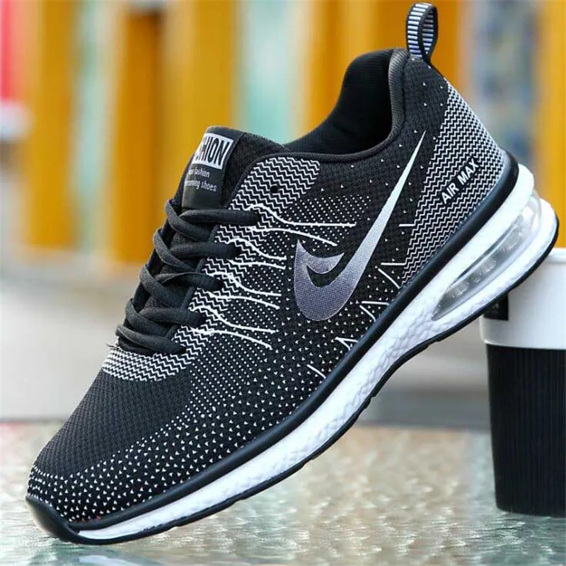 Мужская и женская обувь на воздушной подушке повседневная спортивная сетчатая