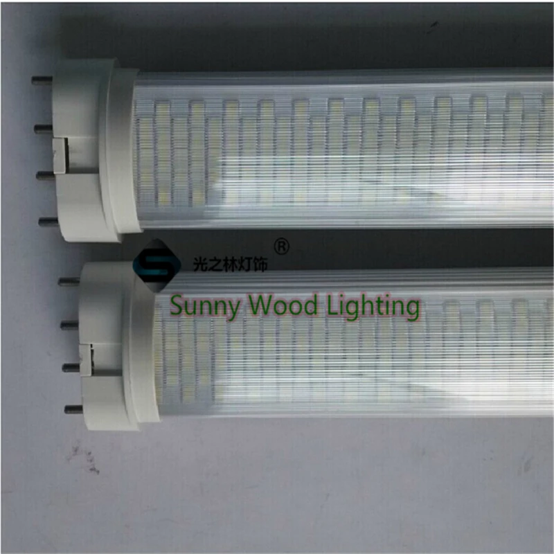 2 шт./лот 108 шт. 2835 высокая яркость 85 265Vac 20 Вт led 2G11 трубка 540 мм 4 шпильки PF&gt90 высокий