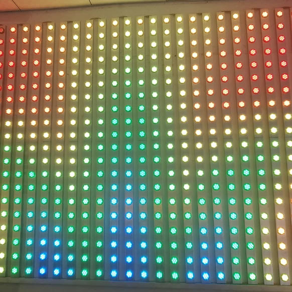 Светодиодный пиксельный светильник DMX512 RGB диаметром 50 мм светодиодный цифровой