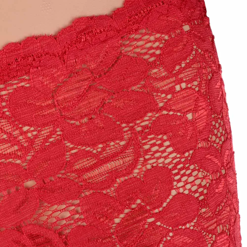 Женское Эротическое белье сетка колготки с кружевными цветами Клубная вечеринка