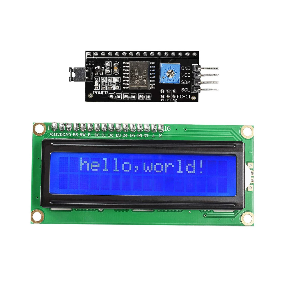 IIC/I2C/TWI/Serial Interface 1602 16X2 символьный светодиодный дисплей модуль | Мобильные
