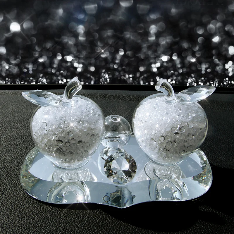 Автомобильные украшения Apple хрустальный шар орнамент алмазный украшение для