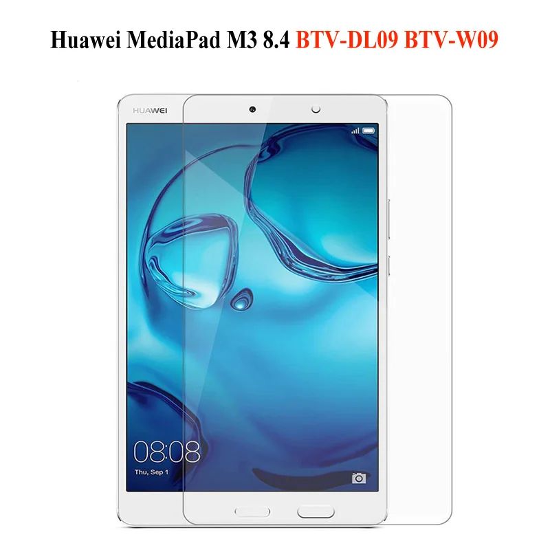Huawei M3 8.4 С уровнем твердости 9 H закаленное Стекло Экран протектор для huawei MediaPad M3 8,4 M3 lite 8 M3 lite 10 8,4 8,0 10,1 дюймовый защитный экран Стекло пленка - Цвет: Huawei M3 8.4