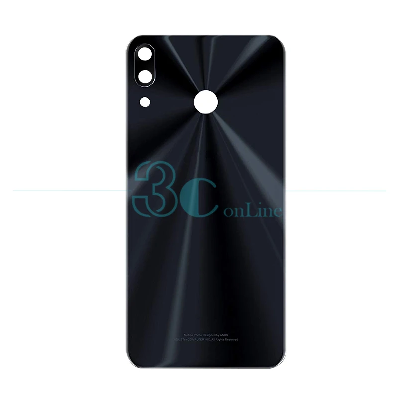 Для Asus Zenfone 5 ZE620KL задняя крышка батарейного отсека Корпус заднего стекла стекло для Zenfone5 ZE620KL Замена запасных частей - Цвет: Black