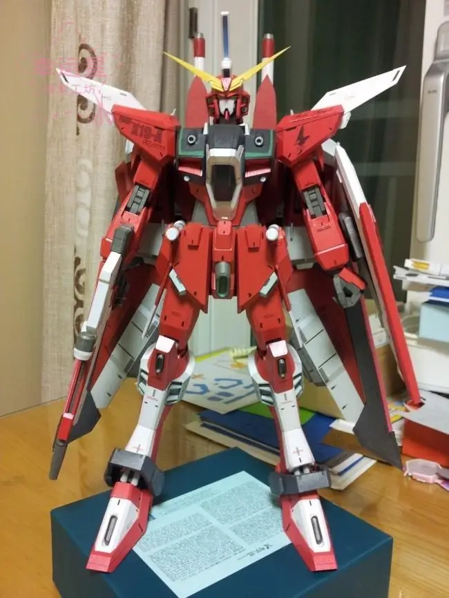 

Positive Ratio Gundam Series ZGMF-X19 Agundam Gundam 3D Paper Model DIY Manual