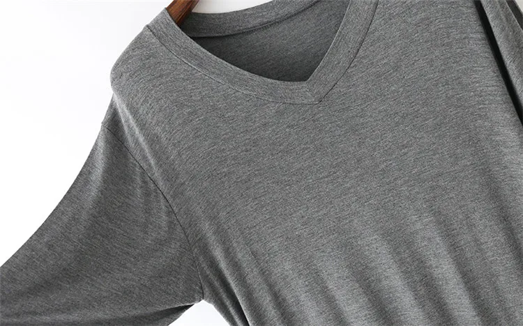 Женское платье с разрезом сбоку длиной до колен и V-образным вырезом | Женская