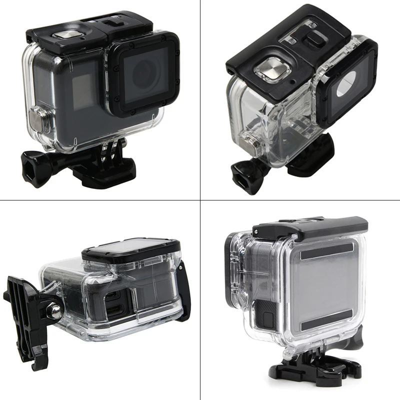 Защитный чехол с боковым открыванием для GoPro Hero 5 6 Go Pro защитный камеры 7 Black|Чехлы