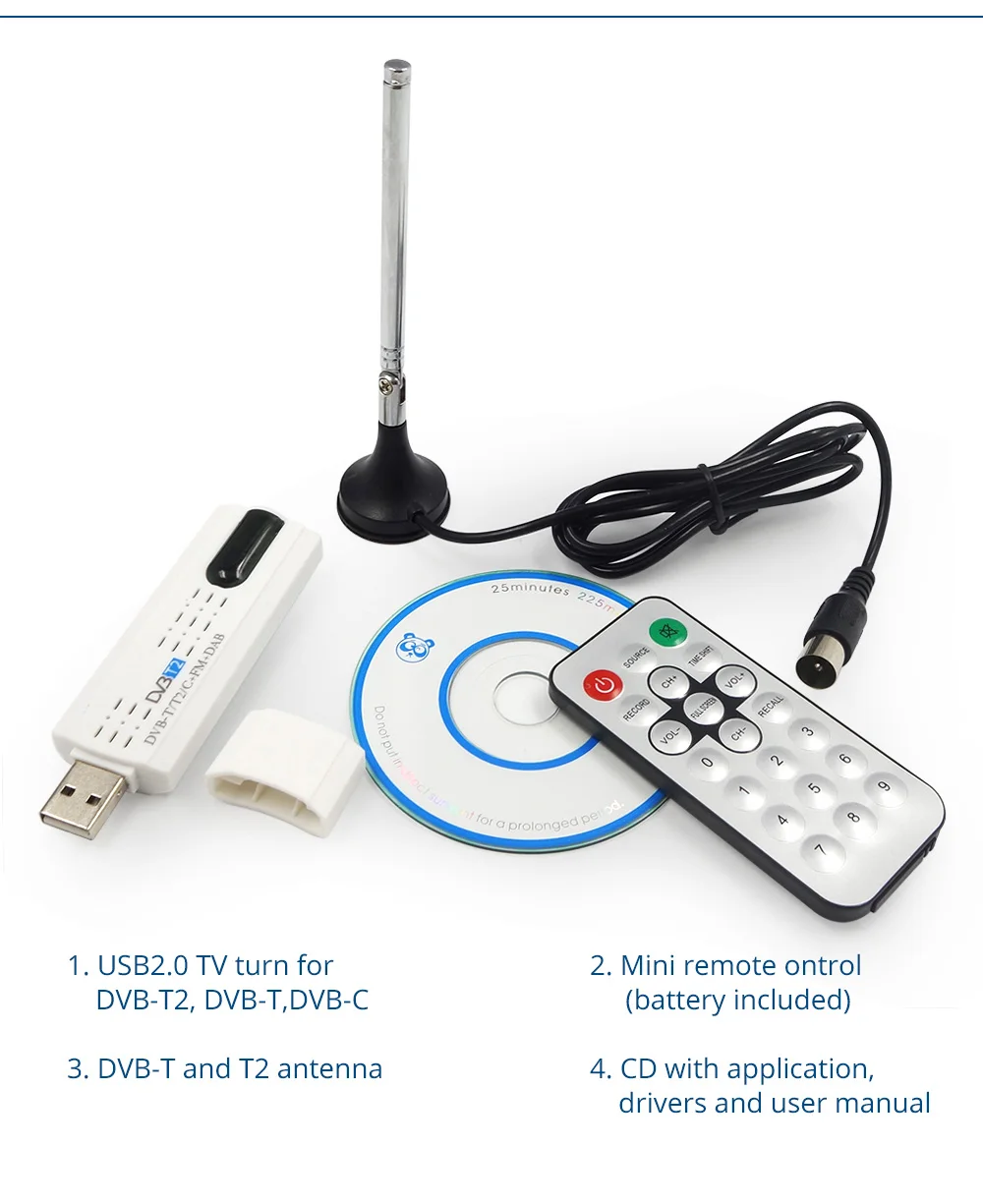 USB DVB-T/DVB-T2 приемник для телевизора тюнер dvb T/C/T2+ FM+ DAB HDTV цифровой спутниковый антенный приемник DVBT DVBT2 DVB-C
