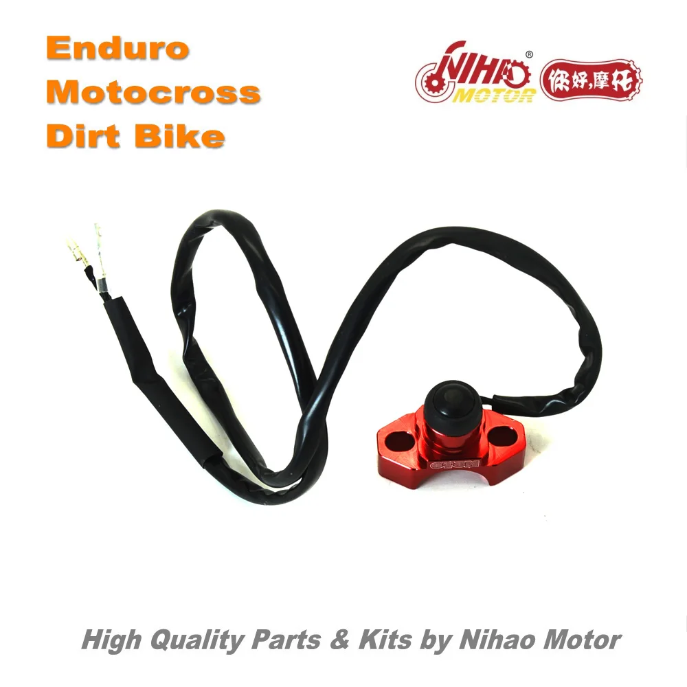 OT-95 Motocross Parts Universal Start Switch ignition Button wiring Motorcycle Motorbike Enduro Kit Dirt bike spare cross | Автомобили и