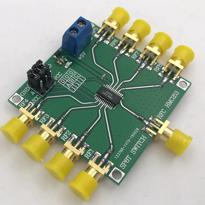 HMC253 DC-2.5 GHz RF однополюсный восьмиметровый переключатель RF переключающая антенна выбор канала