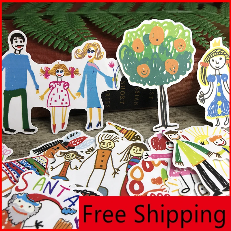 27 шт. персонализированный альбом для стикеров скрапбукинга|Наклейки| |