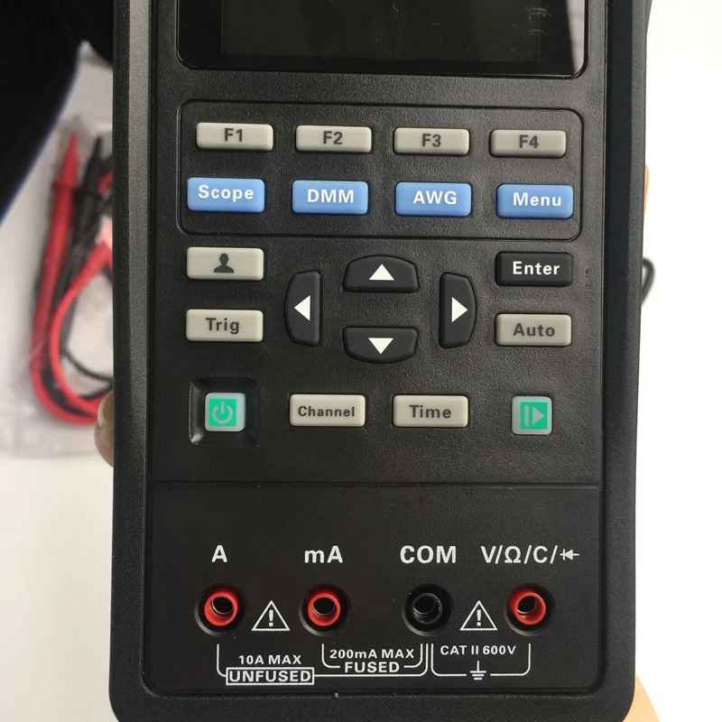 Осциллограф цифровой Hantek 3 в 1 2D72 250MSa/S USB мультиметр портативный 2 канальный 40 МГц 70
