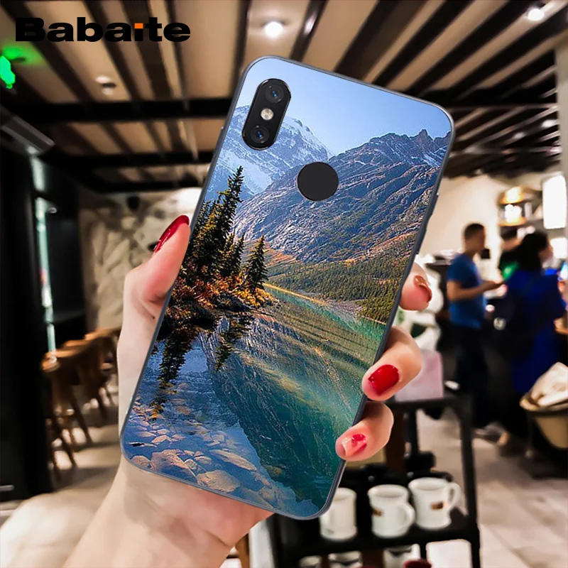Babaite зимний Снежная гора Sceneary силиконовый чехол для телефона для Xiaomi MiA1 A2 lite F1 Redmi 4X 5Plus S2 Note7 Redmi Note4