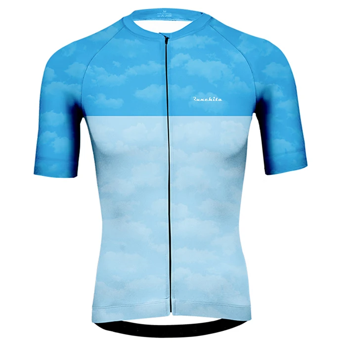 Jersey 02 Майо Runchtia Велоспорт Джерси Лето короткий рукав mtb Джерси анти-пот bretelle ciclismo человек Майо ciclismo hombre - Цвет: Jersey 02