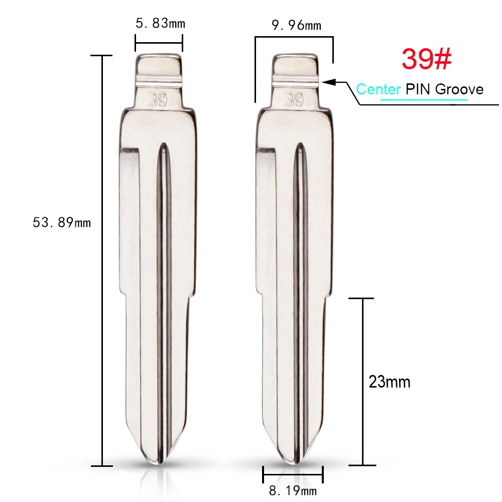 

Клинок для автомобильного ключа KEYYOU, клинок № 03 #39 40 105 106 126 71 # HU100 для Chevrolet Cruze SPrak Aveo Camaro Equinox Opel для Buick