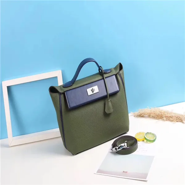 GREEN Kafunila, Сумки из натуральной кожи для женщин,, роскошные сумки, женские сумки, дизайнерские, известный бренд, через плечо, сумка-тоут, bolsa feminina - Цвет: GREEN