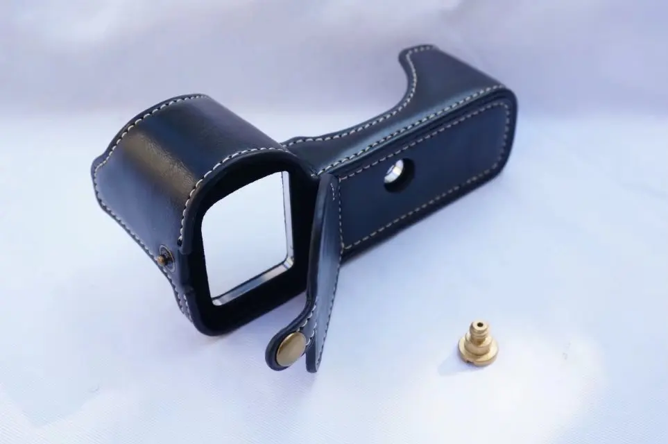 Чехол для Sony A7III A7R3 A9 кожаный чехол камеры защитный костюм|camera bag|camera half caseleather suit
