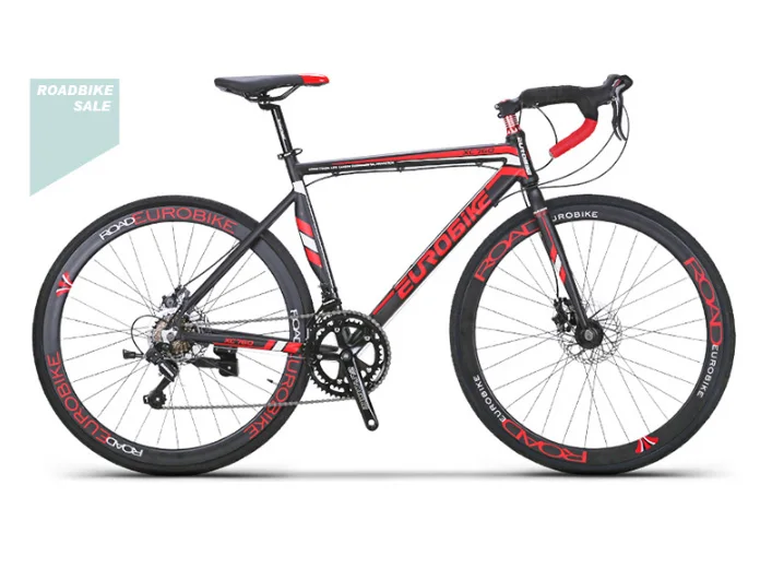 EUROBIKE bike XC760 road 700*49 cm aluminum alloy bicycle14/16/21/27 speed 160-185CM double disc brake | Спорт и развлечения