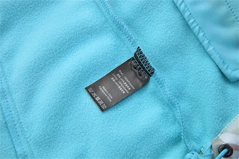 GSOU SNOW Brand Softshell Женская ветровка флиса Охота Велоспорт Лыжный Спорт Катание на коньках водонепроницаемая ветрозащитная женская уличная куртка