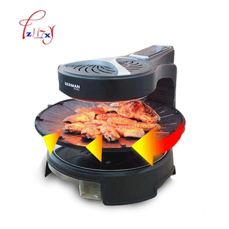 Фотоэлектрическая печь для барбекю электрическая домашняя Бездымная машина