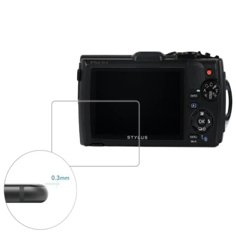

Закаленное стекло протектор для Olympus Tough TG3 TG-3 TG-4 TG4 TG5 TG-5 TG6 TG-6 iHS камера ЖК-экран Защитная пленка