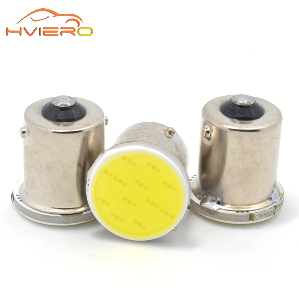 10X Белый Cob P21 5 Вт 12Led 1156 BA15S 1157 BAY15D DC 12 В Rv трейлер грузовик светодиодные парковочные лампы авто ширина лампы номерного знака светильник