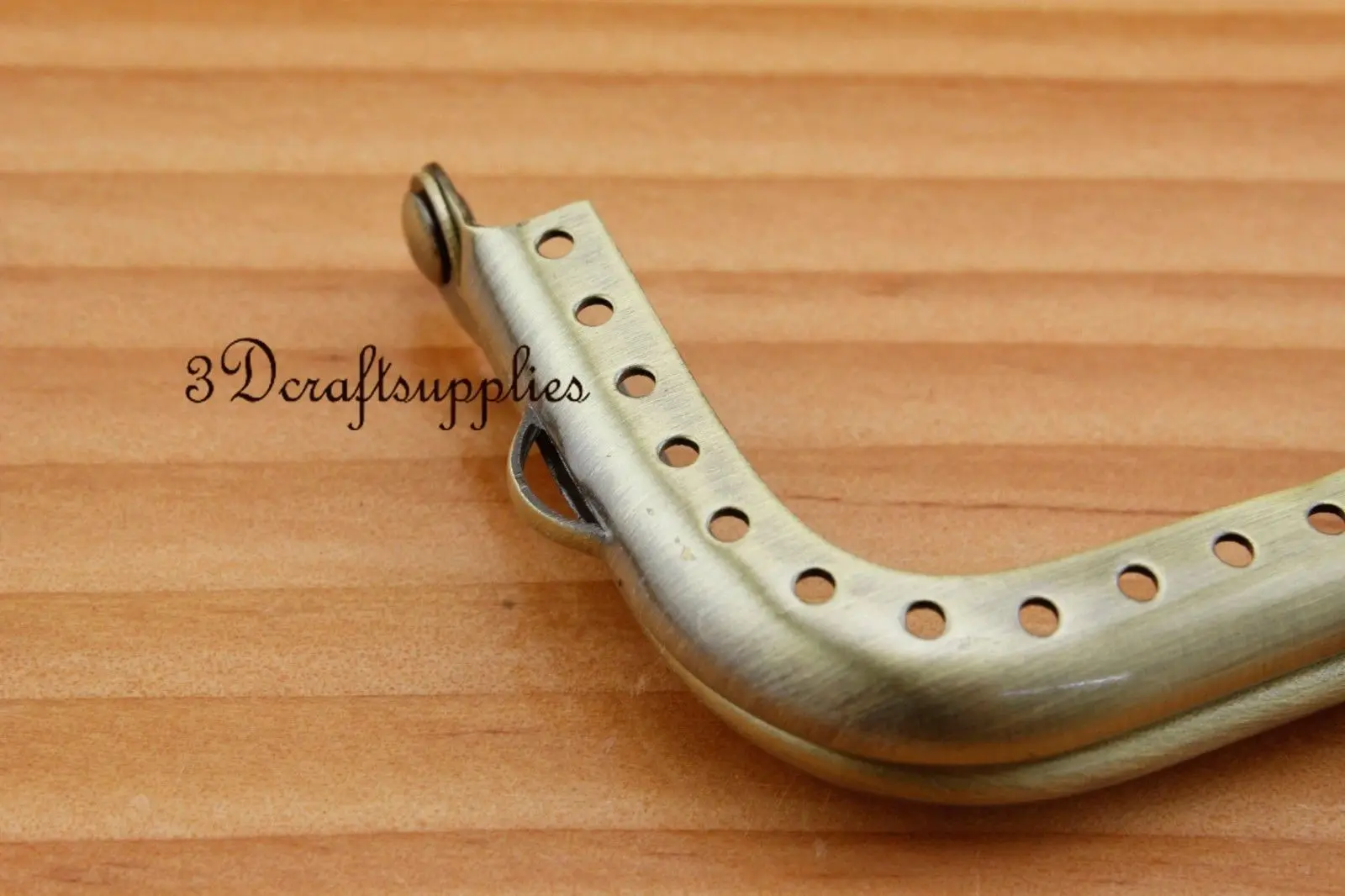 Металлическая рамка для сумки и кошелька швейная с застежкой 10 5 см x 4