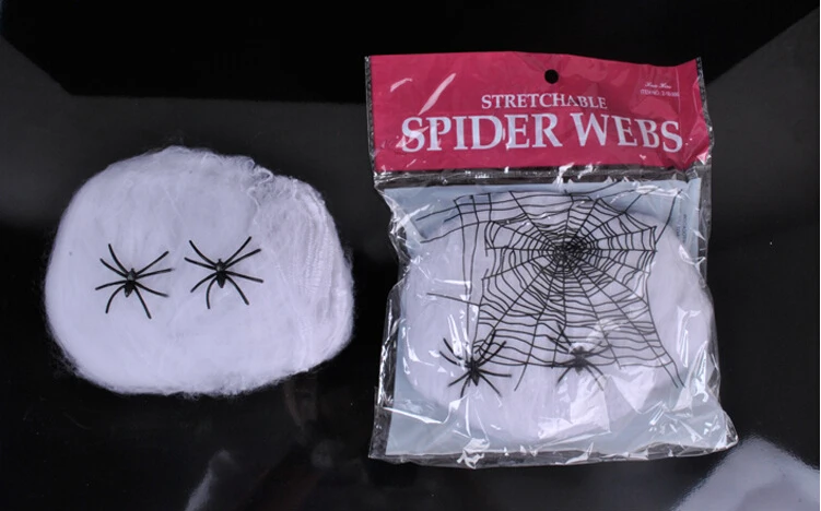 Хэллоуин дом с привидениями бар сцена КТВ декоративный реквизит паук Шелковый