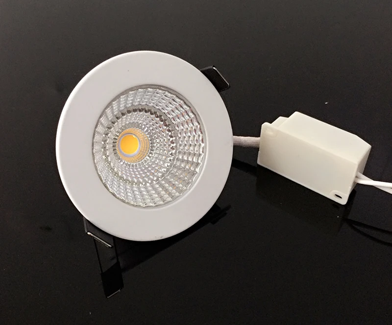 Светодиодный потолочный светильник CREE 3 Вт 5 COB светодиодный встраиваемый dimmable110