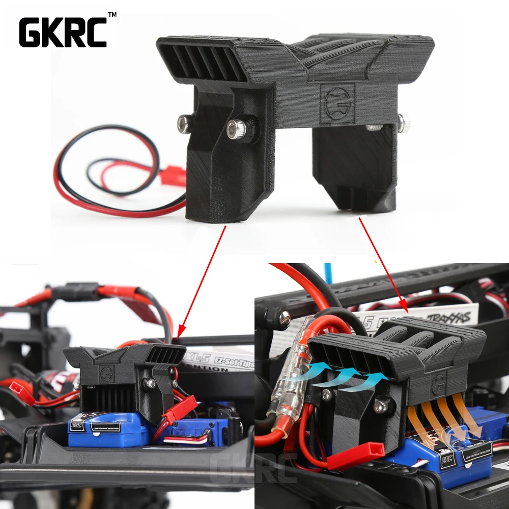 Новый вентилятор охлаждения радиатора TRX4 ESC для 1/10 RC Crawler TRAXXAS TRX 4 4|Детали и