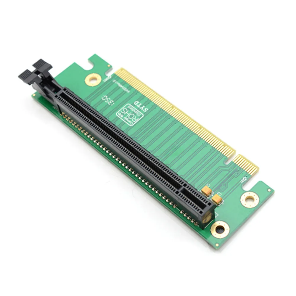 PCI E Express 16X 90 градусов адаптер Riser Card для 2U КОМПЬЮТЕРНЫЙ СЕРВЕР ШАССИ Оптовая