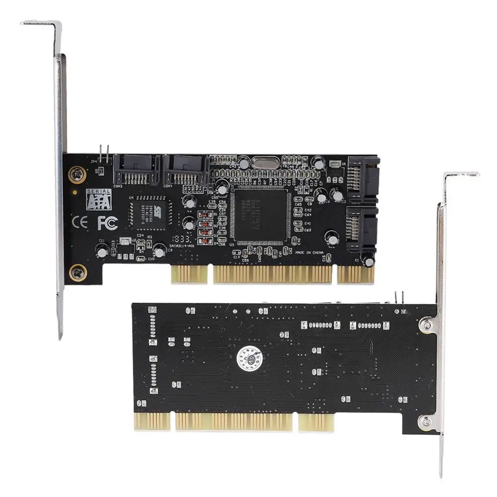 Горячие PCI к 4 Внутренний SATA порт 1 5 Гбит/с Sil3114 чипсет RAID контроллер карты