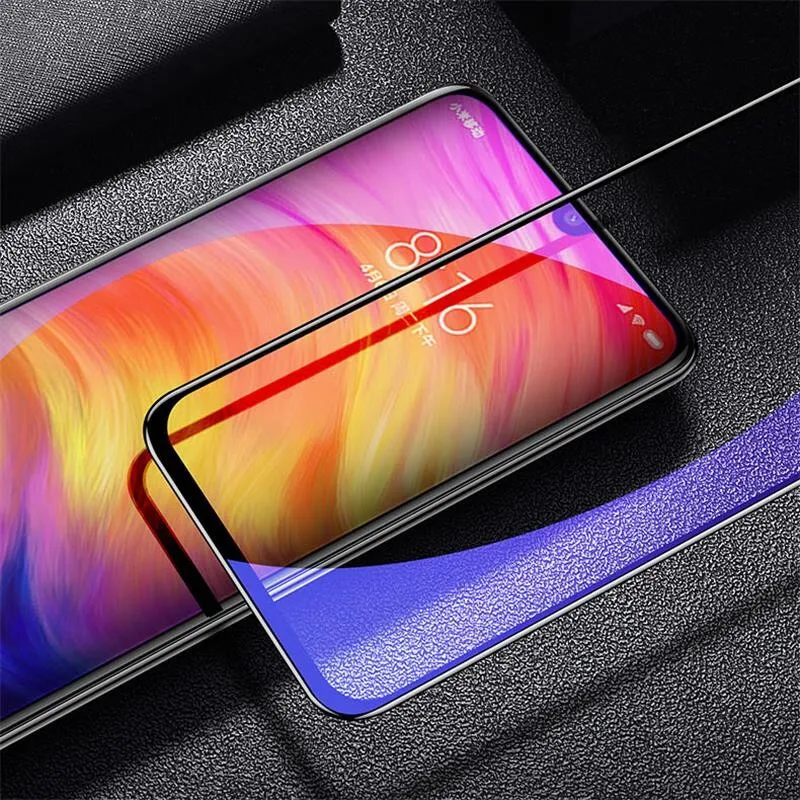 Стекло для Xiaomi Redmi Note 7 7A 6A 8A 8k20 Pro закаленное стекло полное покрытие Защита экрана