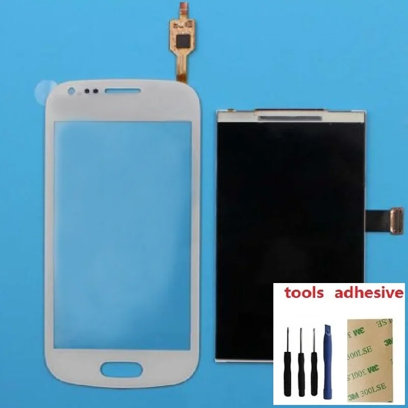 Для Samsung Galaxy Trend S7562 GT-S7562 S7560 ЖК-экран + сенсорный экран дигитайзер Датчик клей