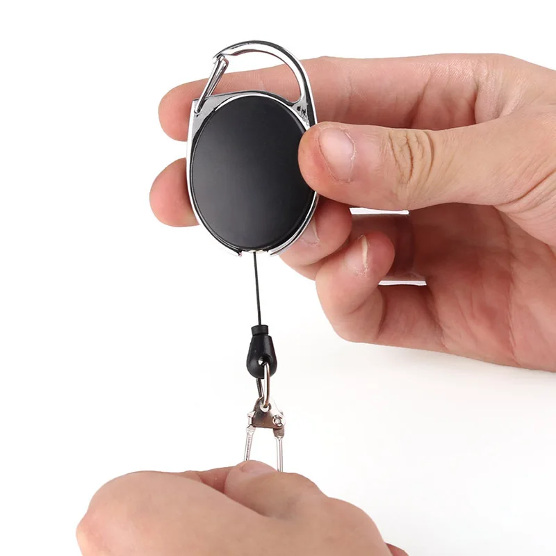 Newly Keychain Retractable Anti-theft Anti-lost Elastic Gift Security Mini Key Holder Carrying BN99 | Спорт и развлечения