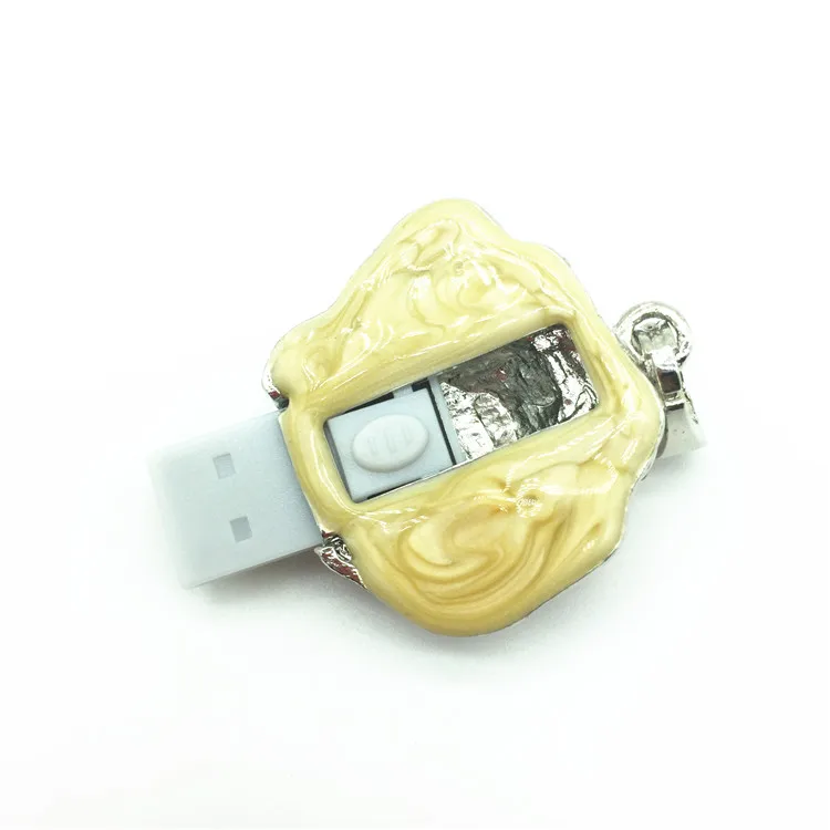 Хит продаж 2020 USB флеш накопитель с цветными розами и цветами 64 ГБ 32 16 8 4 Гб