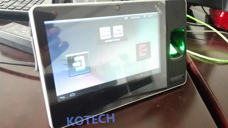 Zkteco биометрический сканер отпечатков пальцев для офиса BIOSMART ZPAD TME рекордер с