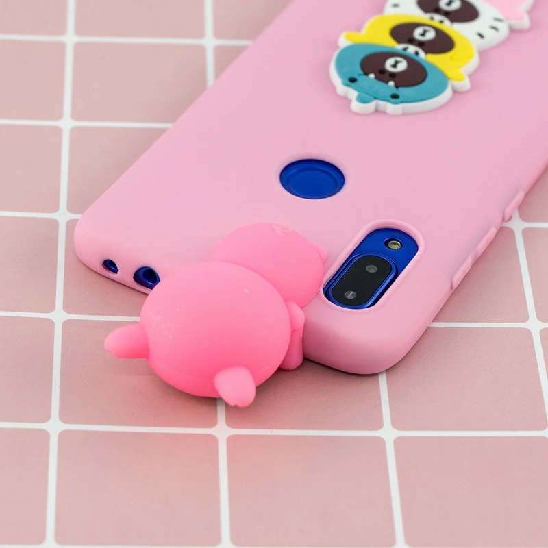 Чехол с объемными игрушками и единорогом для Xiaomi Redmi Note 7 8 K20 Pro, чехол для Xiaomi Redmi 7 7A 8 8A, чехол для Redmi Note 8 Pro