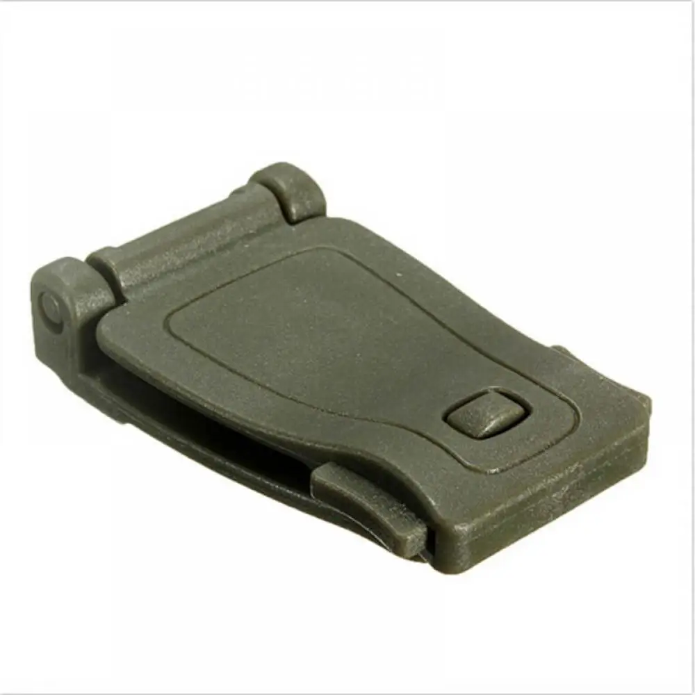 Green ISKYBOB сумка Пряжка лямки Соединительный зажим маленький Molle ремень рюкзак военный рюкзак зажим сумка ремень аксессуары - Цвет: Green