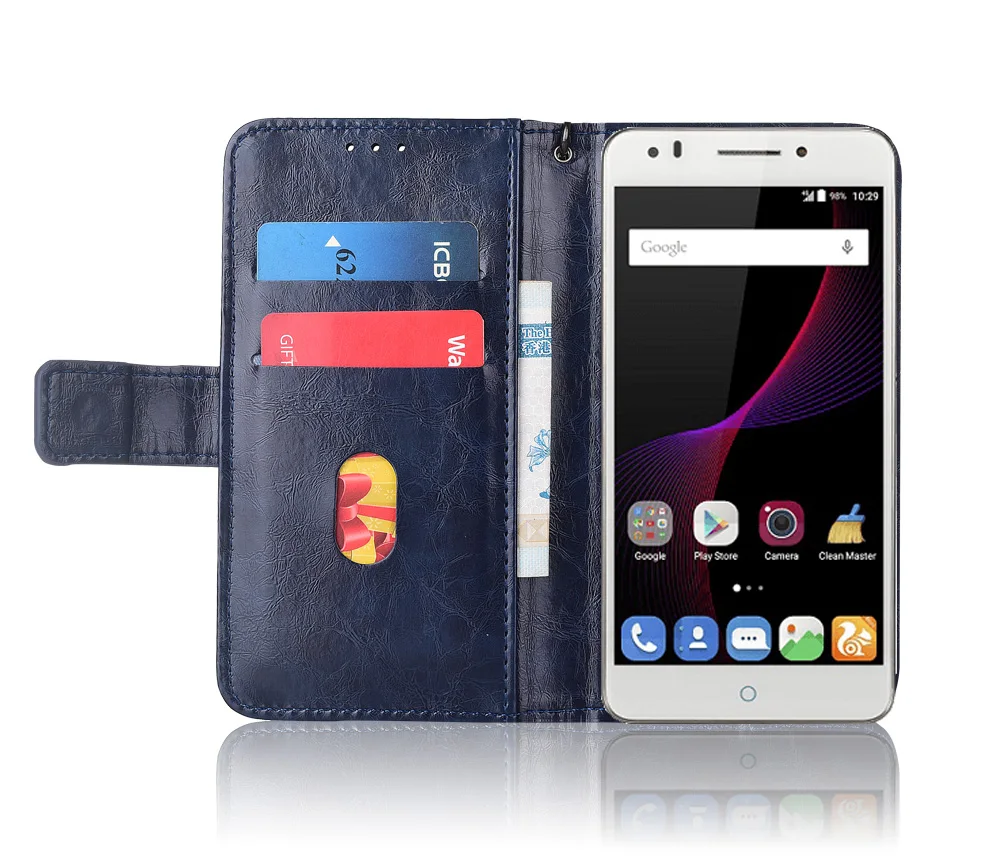 Кожаный чехол книжка для ZTE Blade A813 D Lux Fundas с цветочным принтом 100% специальный
