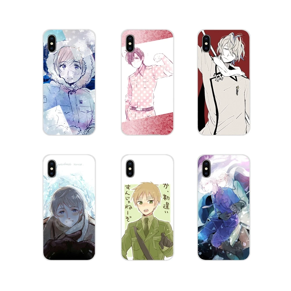 Аксессуары чехлы для телефонов Hetalia Apple iPhone X XR XS MAX 4 4S 5 5S 5C SE 6 6S 7 8 Plus ipod touch