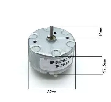 1 шт. для MABUCHI RF-500TB-12560 DC12V 5500 об/мин микро двигатель постоянного тока для DIY аксессуары