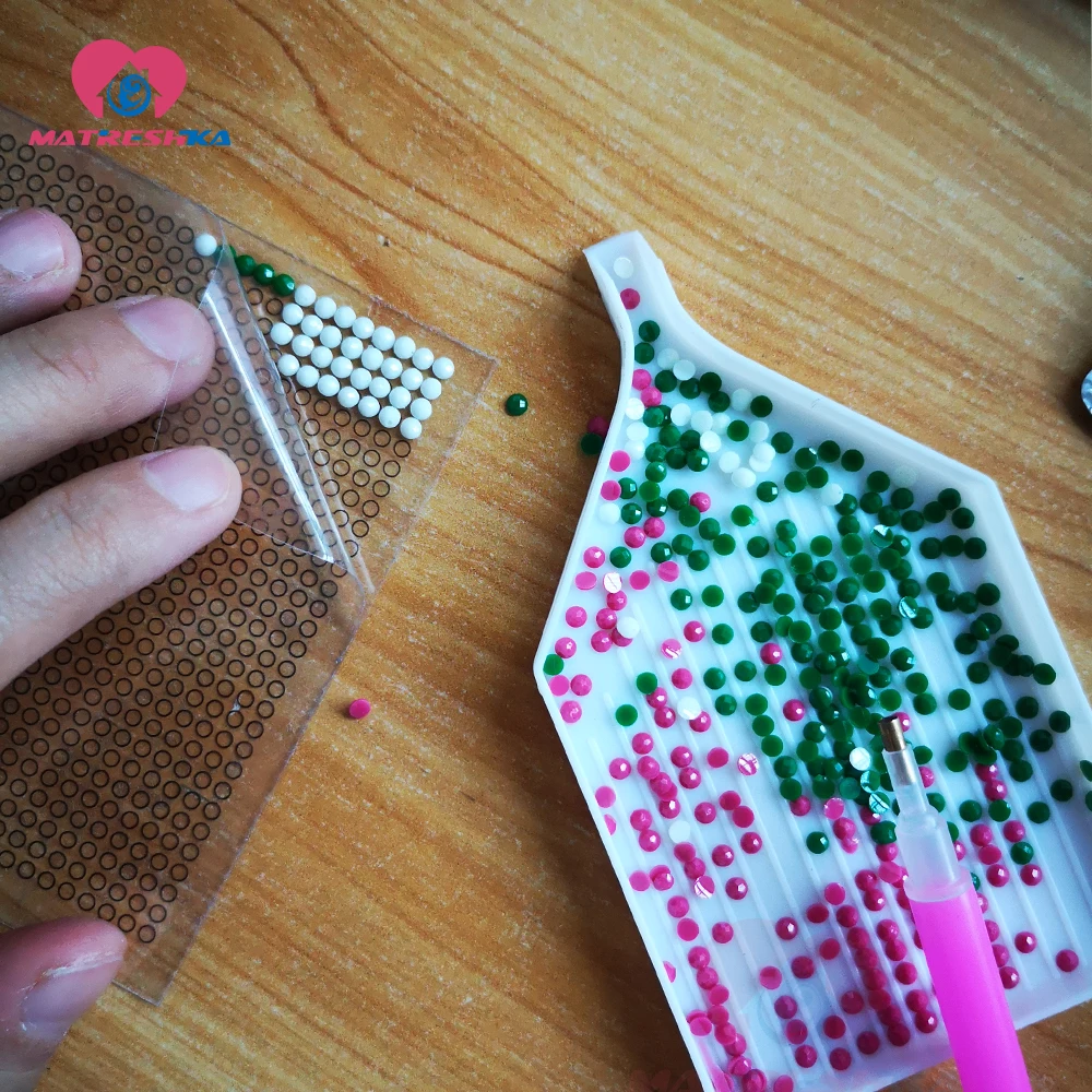 Новые алмазные аксессуары для живописи алмазная вышивка пустой холст с клеем