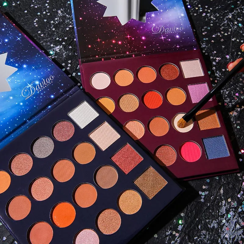 Новый Красота 3D звездный блеск матовый Shimmer Тени для век начинающих Апокалипсис