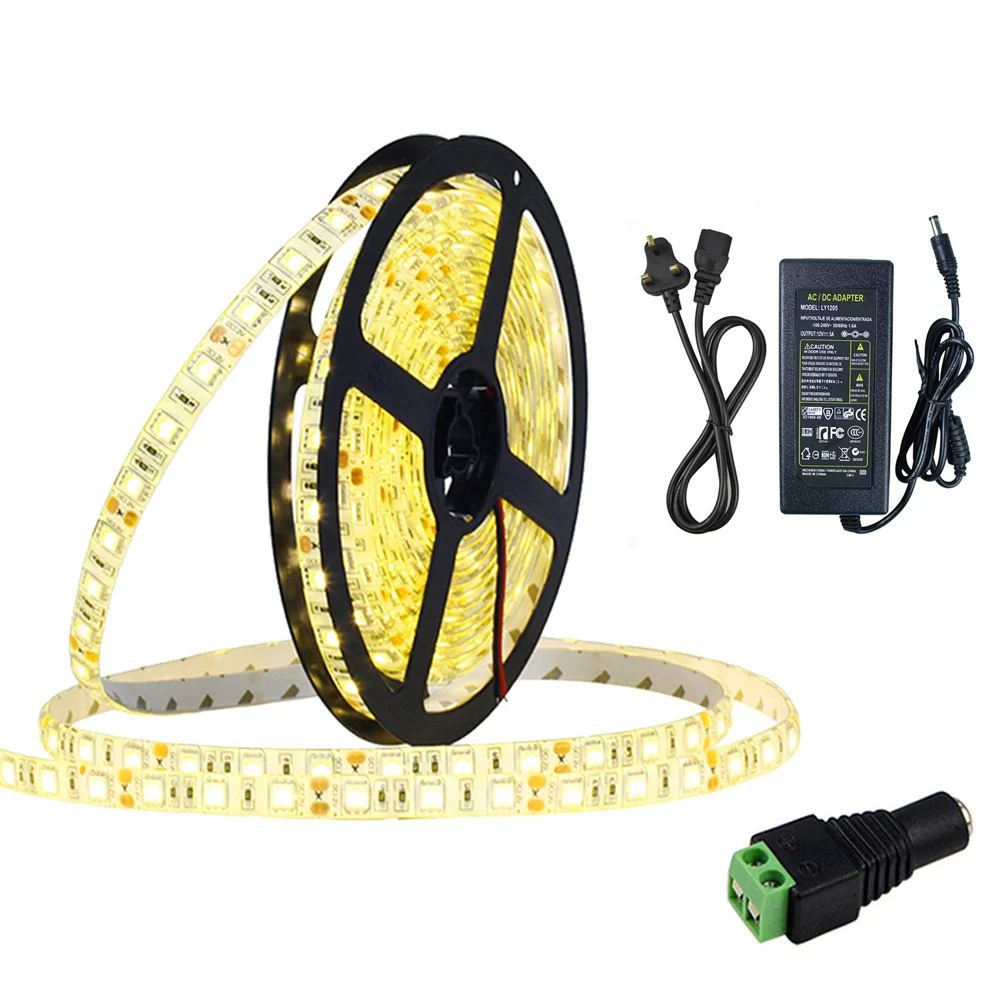 YWXLight 5050 SMD Светодиодная лента 5 м 300 светодиодов RGB светодиоды Диодная гибкий