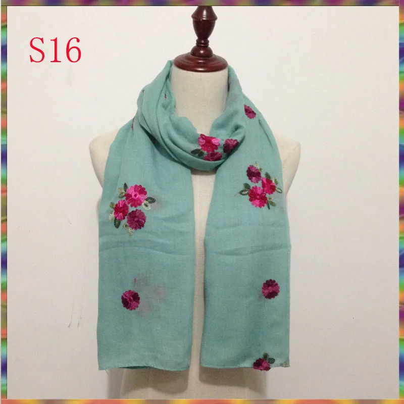 2017 японская вышивка в этническом стиле женские шарфы и шали модный дизайн